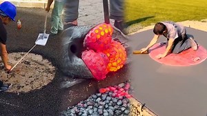 Masterful Workers Performing Tasks Swiftly and Efficiently