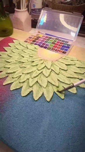 Not just sand… it’s my canvas, my passion, my art! 🖌️🎨 #ViralArt #SandArt #SandPainting #TextureArt #3DTextureArt sand texture painting, 3D sand art, handmade sand painting, modern texture art, creative 3D painting, aesthetic sand art, viral sand painting, sand art reels, mixed media sand art, sand painting ideas, trending sand art videos, unique sand texture art