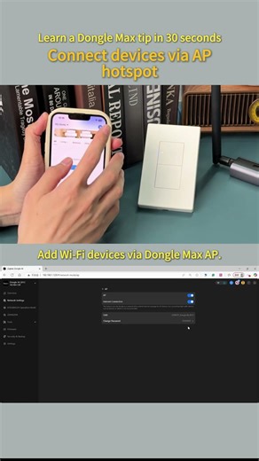 One Dongle Max Tip a Day #4 | Use AP Mode to Add Wi-Fi Devices