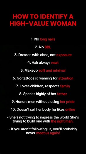 How to Identify a High-Value Woman #psychology #success