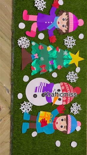 Krafticmiss on Instagram: "Christmas Winter Board Ideas #christmas #winter #christmastree"