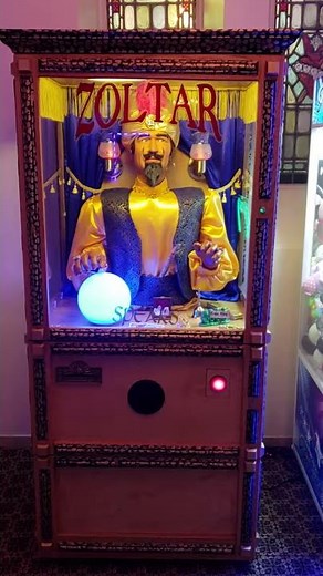 Zoltar Fortune Teller Arcade Machine Rental - Detroit, MI