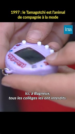 186K views · 626 reactions | 1997 : le phénomène tamagotchi ! | INA | Facebook