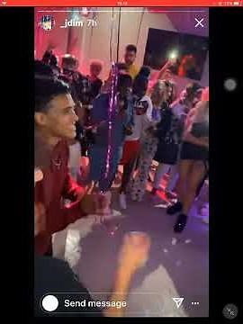 Brady potter and Larray kissing