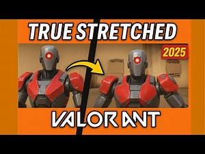 (NVIDIA) HOW TO GET TRUE STRETCHED RES IN VALORANT AFTER UE5 UPDATE (2025)