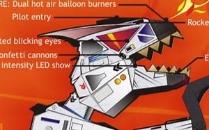 B站居然没有Robosaurus 【汽车毁灭者】巨型恐龙机器人