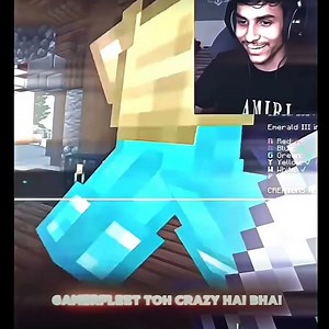 Gamerfleet The pvp GOD of MINECRAFT 🤣 👑 #gamerfleet #anshubisht #shorts #jackbhaiya #funny
