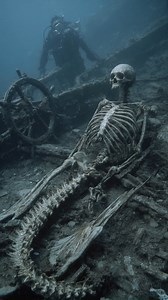 74K views · 1.3K reactions | Divers Discover Mermaid Skeleton in Sunken Pirate Ship #mermaid #pirate #shipwreck | Most Amazing Top 10 | Facebook
