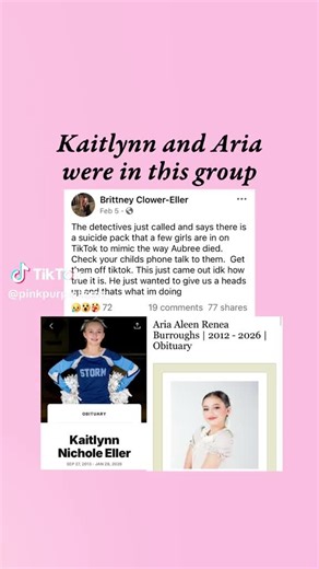 This was sent to me, I asked what group but they didn't send an actual answer just for check the videos. Well, I tried. But I didn't see anything about it in this group. Detectives haven't said anything to us. But I would like to know HOW to find this group, WHERE is it, and how do we know they are apart of this group? I understand the page that sent this to me is more of a hate page for Heather. (I don’t understand the details of that and only care for the answers of this so called group) I am 