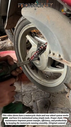 Motorcycle Chain & Rear Wheel Maintenance | Simple Repair That Improves Performance