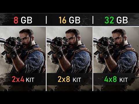 8GB vs 16GB vs 32GB RAM | How much RAM do you need for GAMING in 2022?