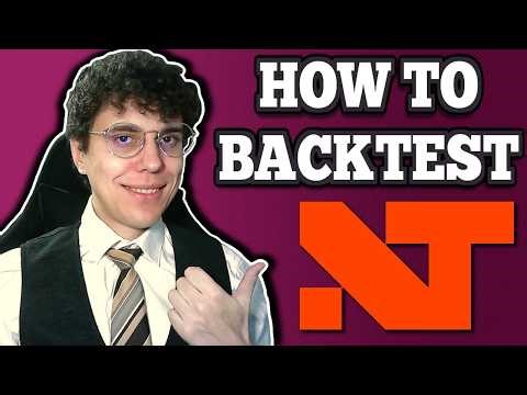 How To Backtest On Ninjatrader 8