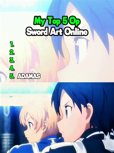 Top 5 Sword Art Online Openings Ranked