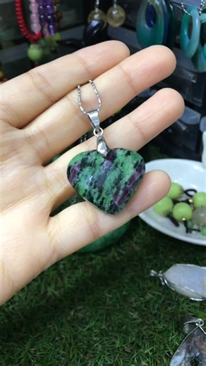 RUBY ZOISITE ✅Ruby Zoisite is also known as Ruby in Zoisite or Anyolite, is a combination crystal that contains both the properties of fiery Ruby and earthy Zoisite. This stone contains small Ruby crystals that have become embedded in Zoisite. It is a “marriage” of passion and patience. ✅Ruby Zoisite is a stone of vitality and growth. When it comes to wealth, this is a very lucky stone to have. ✅Ruby Zoisite will attract energies of prosperity and abundance, and it will help you realize your dre