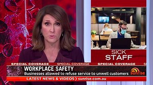119K views · 629 reactions | Businesses will be allowed to refuse service to customers who display flu-like symptoms and bosses can send sick staff home under new measures to prevent a 'second-wave' of COVID-19. Latest updates: 7news.link/coronavirus | Sunrise | Facebook