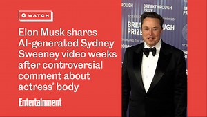 Elon Musk shares AI-generated Sydney Sweeney video weeks after controversial comment about actress' body