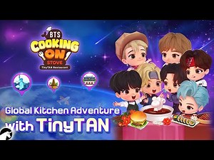 BTS Cooking On STOVE TinyTAN gameplay