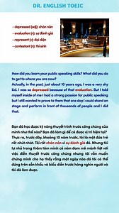 161K views · 2.6K reactions | Luyện nghe tiếng Anh cùng Dr English TOEIC qua phát biểu của người nổi tiếng #drenglish #hoc1biet30 #luyenthitoeiccungdrenglish #luyenthiTOEIC #toeic990 #tienganhkhongkho #tienganhmoingay #grammar #vocabulary | Dr English TOEIC | Facebook