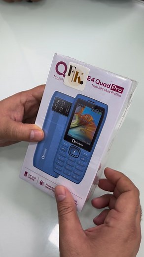 3.1K views · 73 reactions | Q mobile E4 Quadpro Multi sim#chughtai mobile #foryou#03235112222 | Chughtai Mobile | Facebook