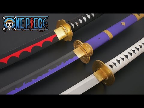 Katana Making - Enma (Zoro One Piece) ALL THREE SWORDS!!!