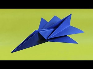 How To Make A Simplified Paper Jet!