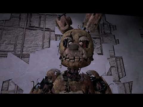 Stylized Springtrap Model Showcase