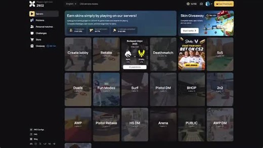 xplay.gg | CS2 servers on Instagram: "Did you enjoy the Showmatch at the Major? 🔥 Of course you did, and we thought ahead: we’ve added the Major Showmatch mode to the site! Now you can recreate that legendary showmatch solo or with friends. 🚀 A short guide is shown in the video, try it now, link in highlights!"