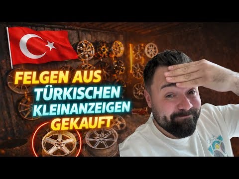 Neue Felgen für den Turkei E39!