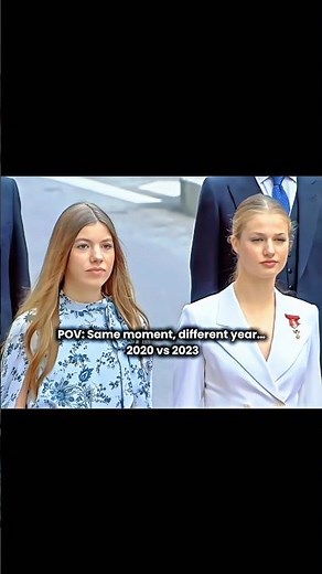 infanta Sofia and Leonor same act
