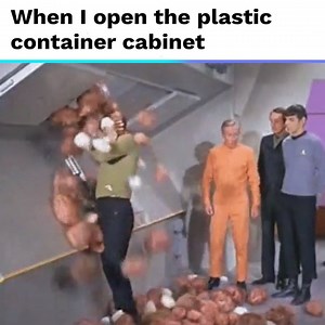 1M views · 570 reactions | That freaking container cabinet. | Home Hacks | Facebook