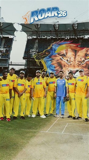 CSK Ms Dhoni roar ☠️ #short