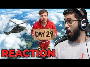Reacting to Mr Beast Survive 30 Days Trapped In The Sky, Win $250,000