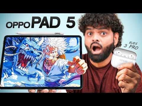 OPPO Pad 5 with Buds 3 Pro ⚡ Ultimate Student Combo?