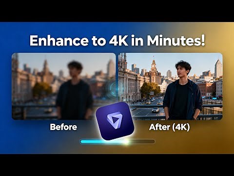 How to Enhance Video Quality to 4K Using Topaz AI | Complete Tutorial for Beginners 🎥
