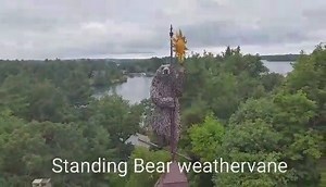 1.1K views · 56 reactions | Who knows the name of the island where this 6-foot-tall bear sits atop a weather vane? | Visit 1000 Islands | Facebook
