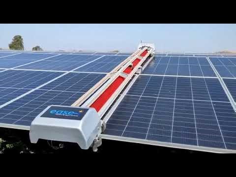 Aplos Ventures | ease i A200 Solar Panel Cleaning Robot