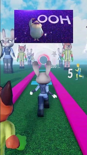 Judy, Nick Wilde, Gary De Snake From Zootopia 2 Play Zoo WalkSpeed Music On Roblox.😍