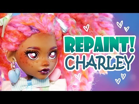 Repaint! Charley the Lolita Fashion Doll #OOAK Art Doll