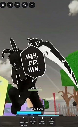 BEST GOJO COMBO #showcase #shorts #combo #roblox #jjs #jujutsushenanigans