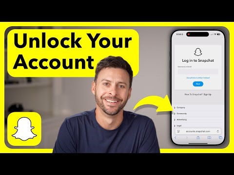 How To Unlock Snapchat Account