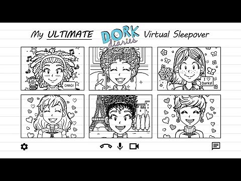 The Ultimate Virtual Sleepover with Dork Diaries! | LEMONERDY