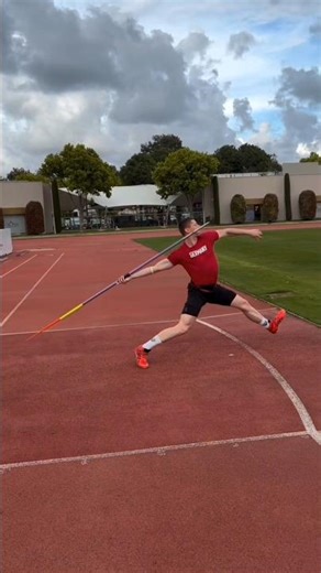 3 step javelin throw technique #javelinthrow #javelin