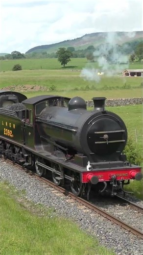 LNER P3 2392 on the Embsay & Bolton Abbey Railway #train #steam
