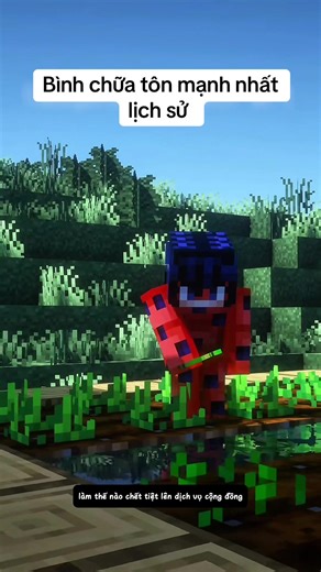 Bình Chữa Tôn Mạnh Nhất Trong Minecraft