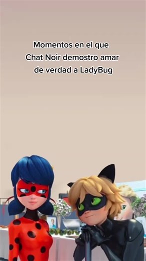 El amor tierno y sacrificado de Chat Noir