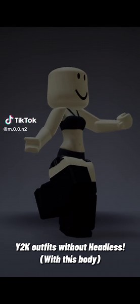 Y2K Roblox Outfit Ideas: No Headless Edition