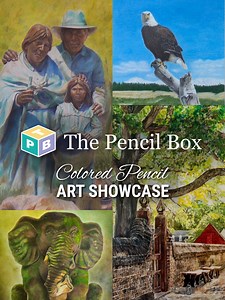 8.8K views · 67 reactions | THE PENCIL BOX Art Showcase NOVEMBER 2024...
