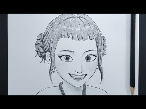 How To Draw Zoey Kpop Demon Hunters Step By Step || Easy Drawing Tutorial