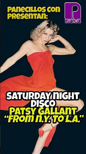 Saturday Night Disco: Patsy Gallant - From New York to LA (1977) #disco #musica #saturdaynight #nyc
