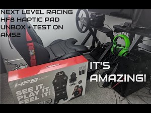 HF8 Haptic pad Unbox and test on AMS2